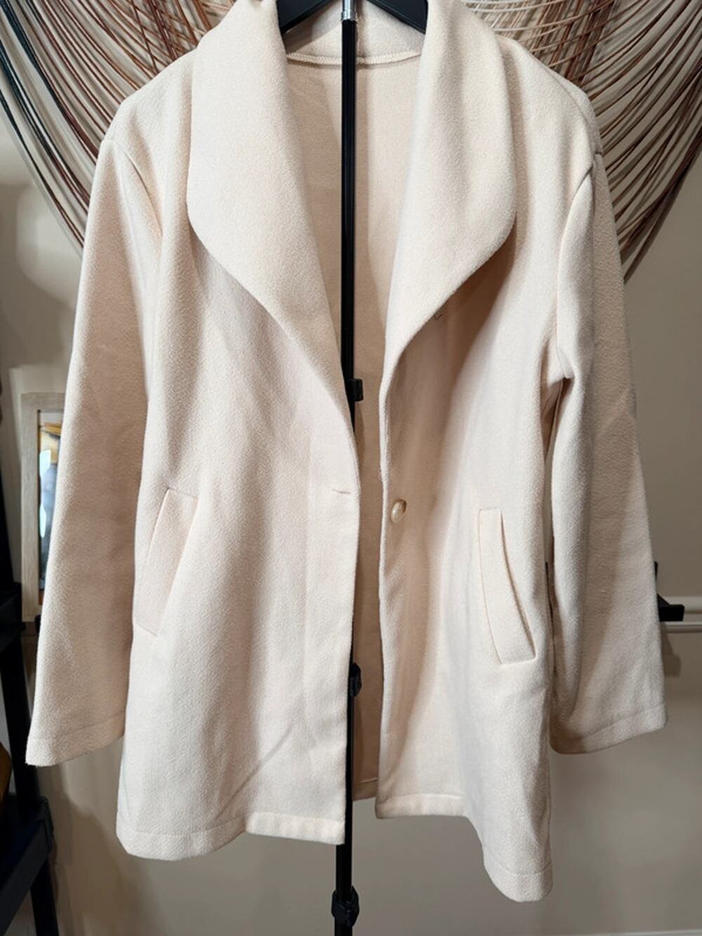 3 for $9 SHEIN lightweight jacket, beige euc S